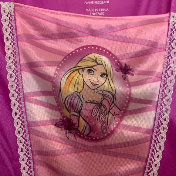 Disney Rapunzel Kids nightgown- Pink and Purple - Picture 2 of 4